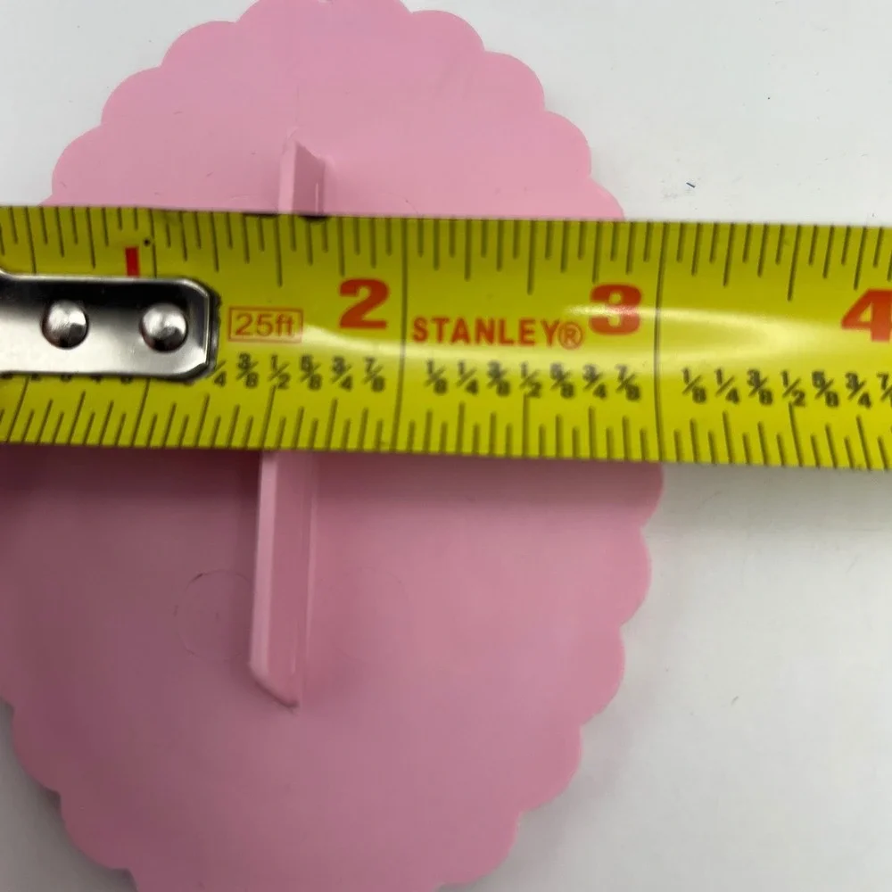 Rose and Swans Pink Press for Butter Cookies Fondant Baking Vtg